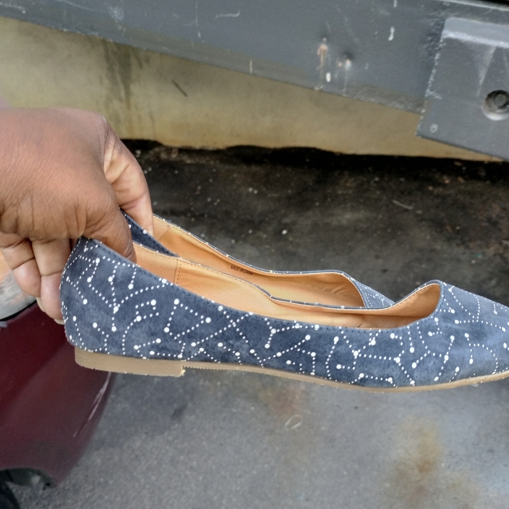 FlatsJ.Crew Floral Pointed Toe Flats